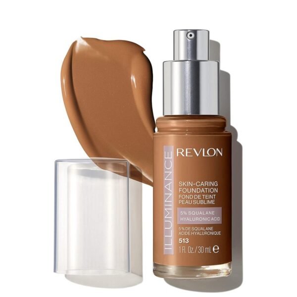 Revlon Illuminance Skin-Caring Liquid Foundation 513 Brown Suede
