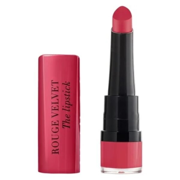 Bourjois Rouge Velvet Lipstick – 04 Hip Hip Pink