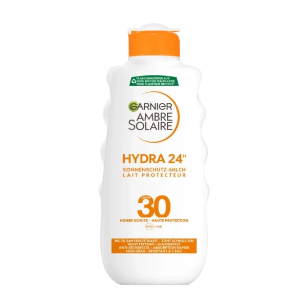Garnier Ambre Solaire Hydra 24H Sunscreen Milk SPF30 200ml