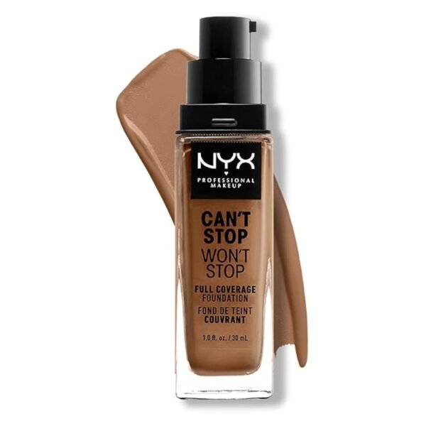 NYX Can't Stop Won't Stop 24 Hour Foundation Warm Mahogany