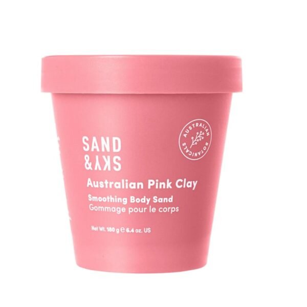 Sand and Sky Smoothing Body Sand Australian Pink Clay 180g