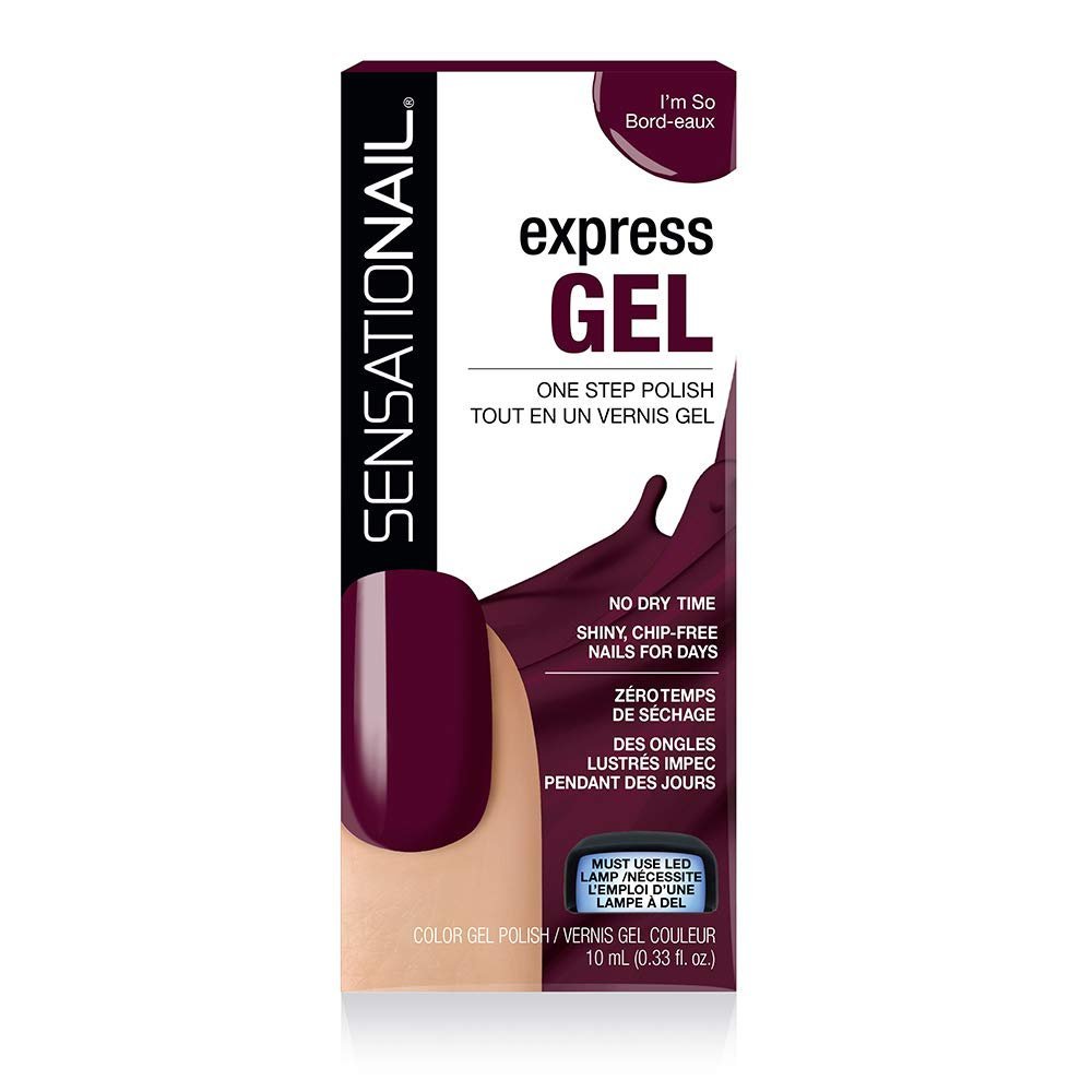 Sensationail Express Gel Polish I’M So Bord-Eaux