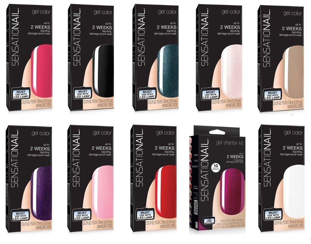 Sensationail Gel Polish Assorted