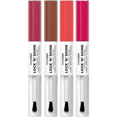 Wet n Wild Megalast Lock ‘N’ Shine Lip Color + Gloss Assorted